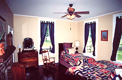 Master bedroom of the Inn